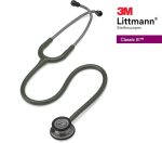 گوشی پزشکی لیتمن کلاسیک III سبز زیتونی با چست پیس دودی 5812 - تصویر 4