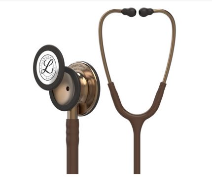 گوشی پزشکی لیتمن کلاسیک III شکلاتی با چست پیس مسی 5809